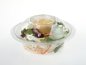 Preview: Salatschale 375 ml mit Deckel und integriertem Dressingbecher "press&dress" (3 x 150 St.)