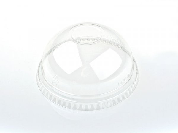 Domedeckel R-PET mit Loch 95 mm (800 St.)