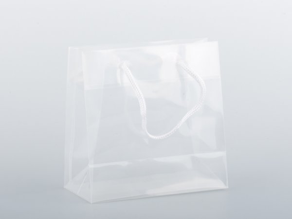 Kunststofftragetasche weiß (100 St.)