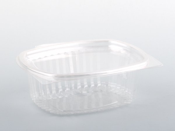 Schale oval 250 ml mit Deckel (600 St.)