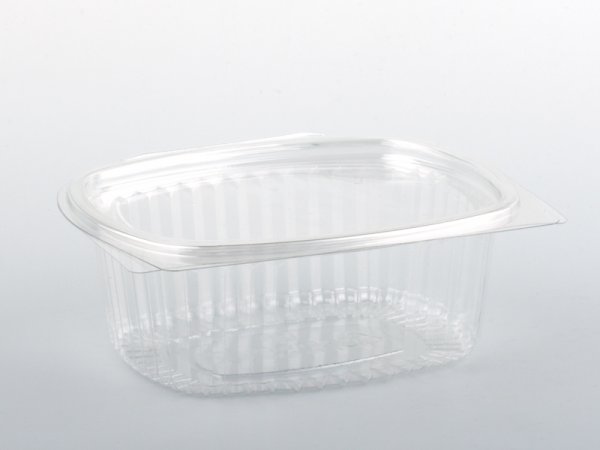 Schale oval 375 ml mit Deckel (400 St.)