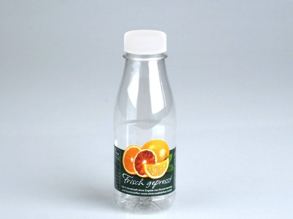 Saftflasche 330 ml mit Etikett (200 St.)