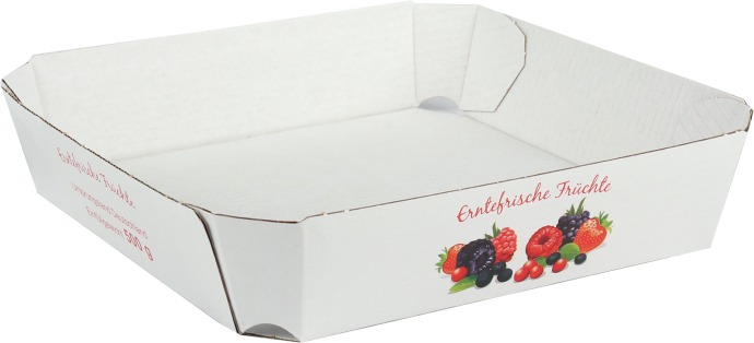 Kartonschale für 500 g Beeren (280 St.)