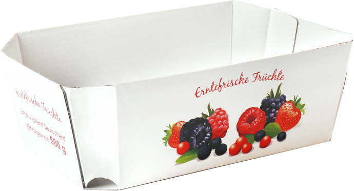 Kartonschale für 500 g Beeren (400 St.)