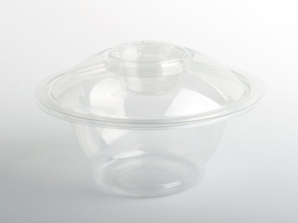 Salatschale 375 ml mit Deckel und integriertem Dressingbecher "press&dress" (3 x 150 St.)
