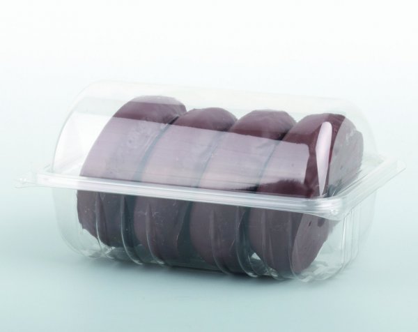 Klappverpackung für Bagels und Donuts (345 St.)