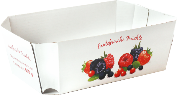 Kartonschale für 500 g Beeren (400 St.)