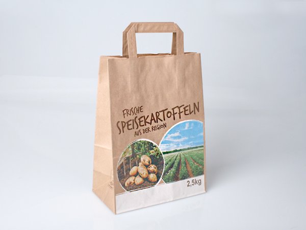 Papiertragetasche für ca. 2,5 kg Kartoffeln (200 St.)